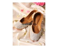 Step into Luxury with Velvet Jutti by Gulbahar Jutti - 3