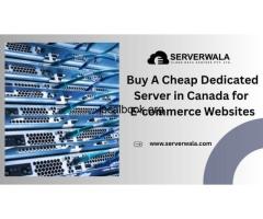 Buy A Cheap Dedicated Server in Canada for E-commerce Websites