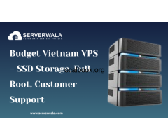 Budget Vietnam VPS – SSD Storage, Full Root, Customer Support