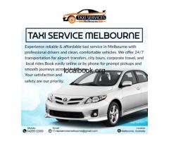 Standard Sedan Taxi Melbourne -  Taxi Services Melbourne