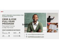 Best Online Coaching for Class 10 CBSE – 100Plus Academy