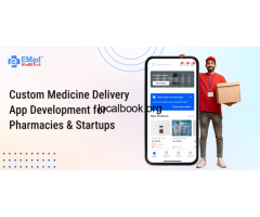 Custom Medicine Delivery App Development for Pharmacies & Startups