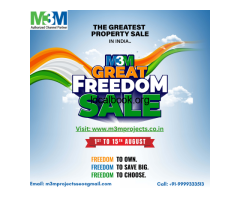 M3M Mansion & Crown | Freedom Sale Now Live - 2