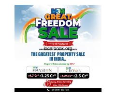 M3M Great Freedom Sale – Book Mansion & Crown in Gurgaon