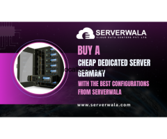 Buy a Cheap Dedicated Server Germany from Serverwala
