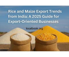 Rice and Maize Export Trends from India