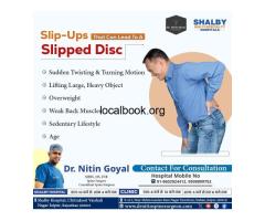Dr Nitin Goyal- Slip disc Treatment in jaipur