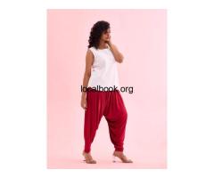 Elegant Comfort with Go Colors Patiala Pants for Women