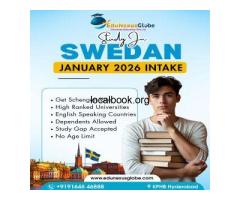Sweden Study Opportunities – January 2026 Intake