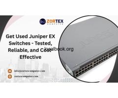 Get Used Juniper EX Switches - Tested, Reliable, and Cost-Effective