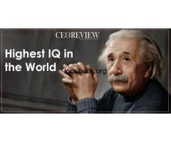 Top 10 World Highest IQ in the World