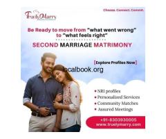 Start Fresh with India’s Trusted Second Marriage Matrimony