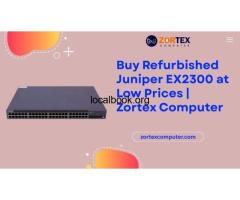 Buy Refurbished Juniper EX2300 at Low Prices | Zortex Computer