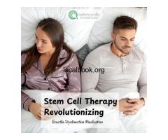 Stem Cell Therapy Revolutionizing Erectile Dysfunction Medication​