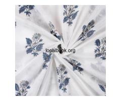 🌸 Sanganeri Print Fabric – where tradition meets modern elegance!