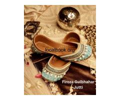 Stylish Bridal Touch With Bridal Juttis By Gulbhahar