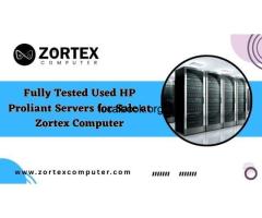 Fully Tested Used HP Proliant Servers for Sale at Zortex Computer