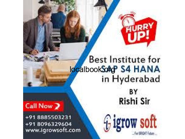 SAP S4 HANA Training in Ameerpet | Igrowsoft Hyderabad - Localbook India