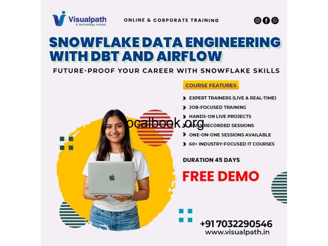Best Snowflake Data Engineering with DBT and Airflow Training Hyderabad ...