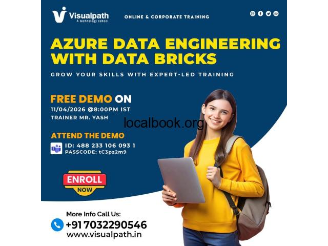 Join Free Demo Azure Data Engineering with Databricks Hyderabad ...